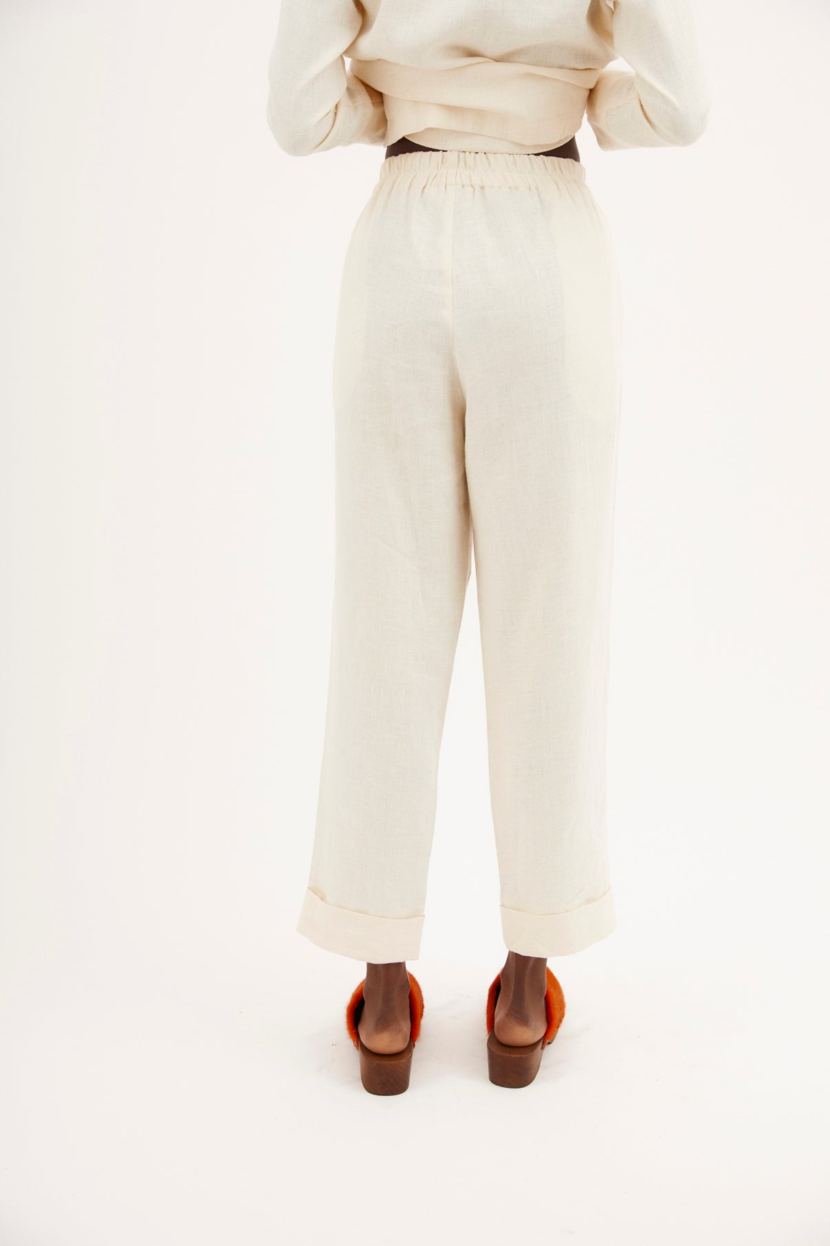 PANTALON SUSAN LINO CRUDO