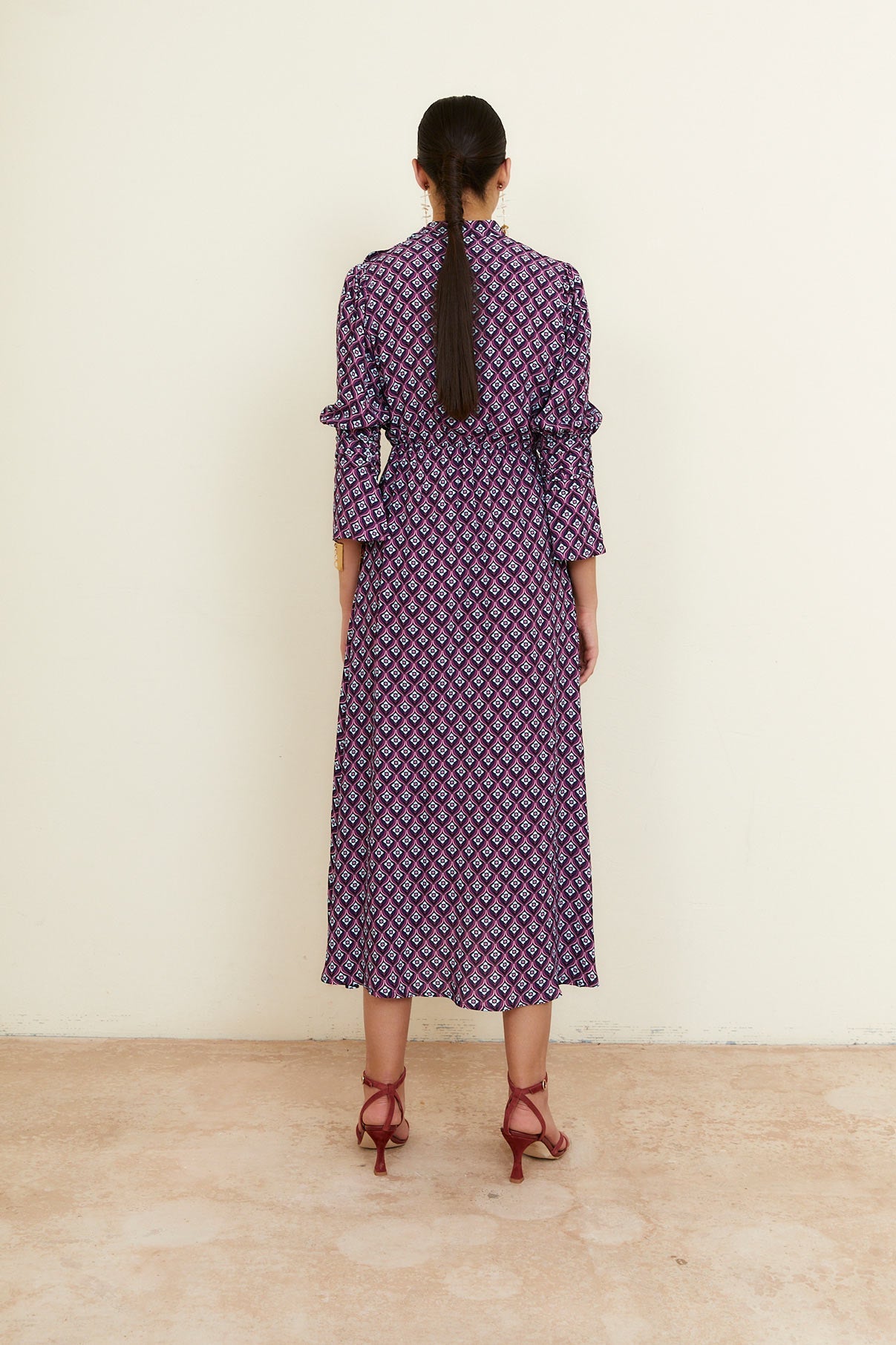 COPOLA CELOSIA DRESS PURPLE