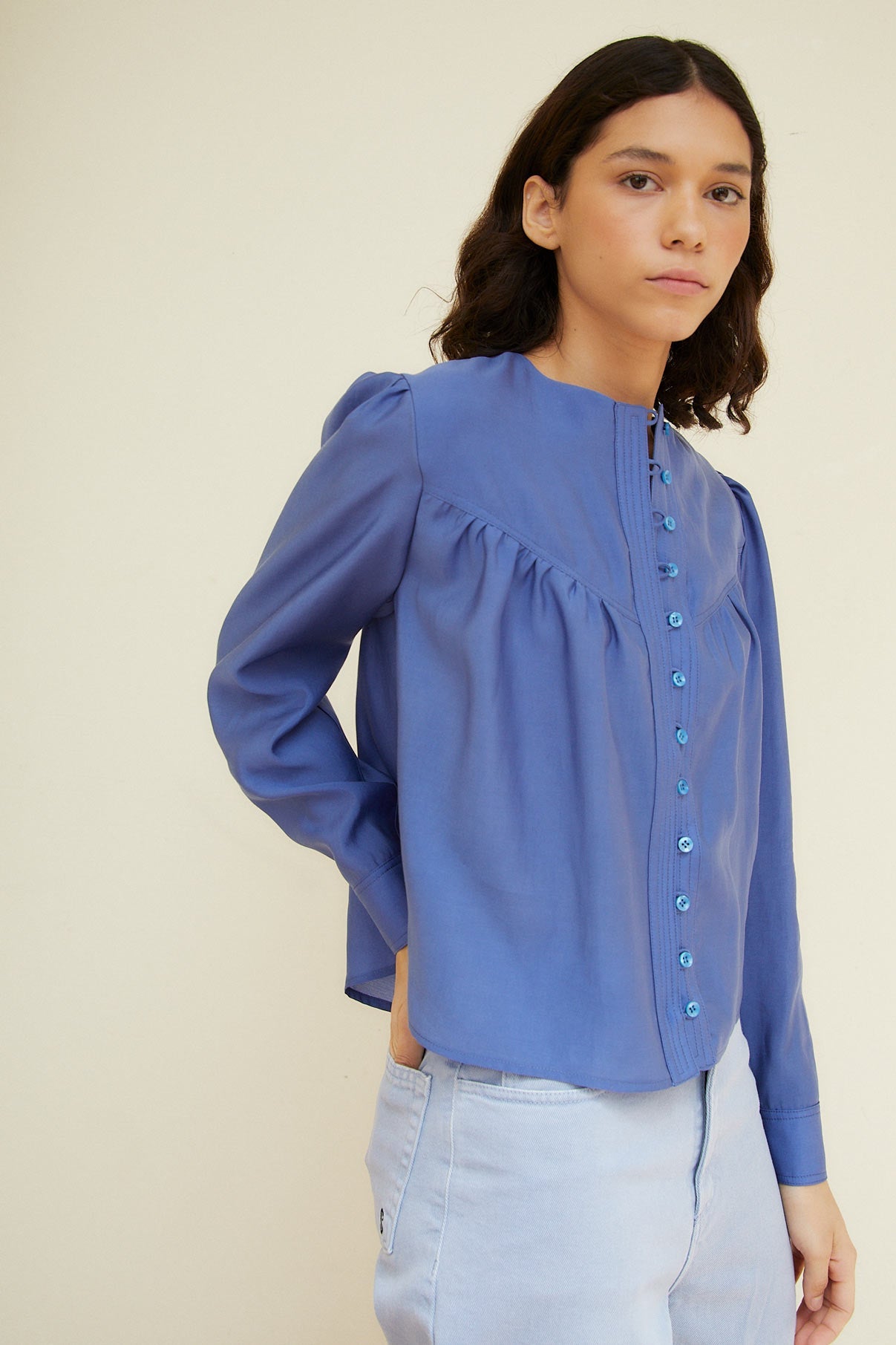 BLUSA BRUNELA LIVIA AZUL