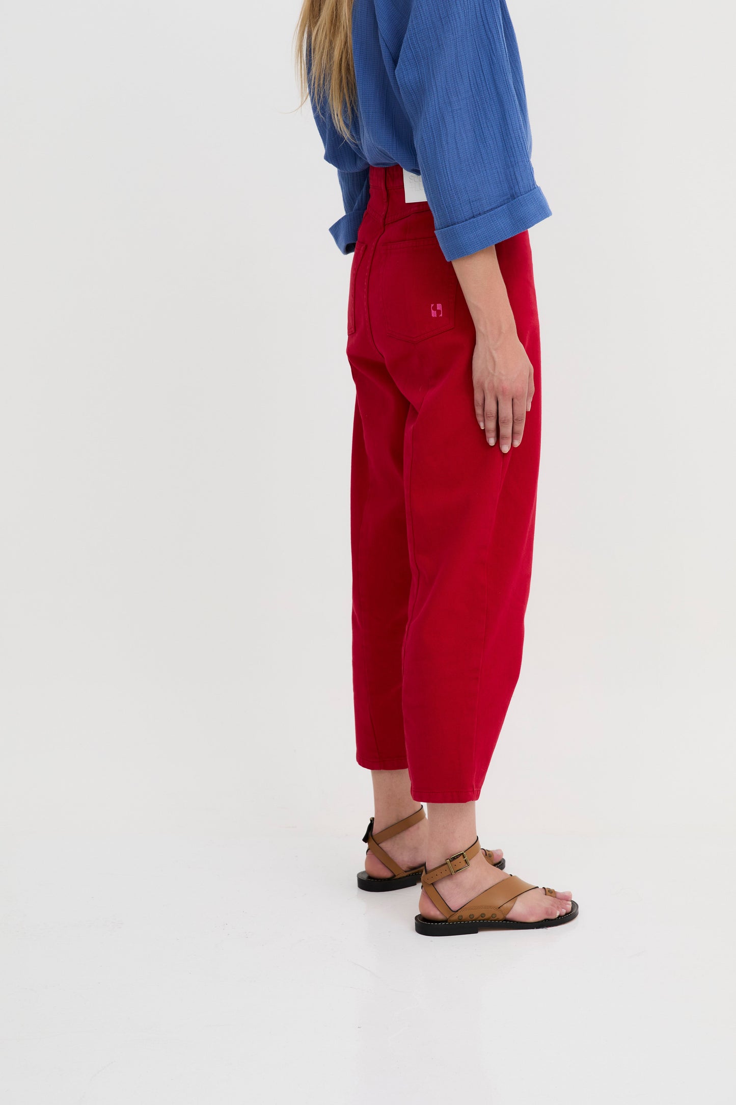 MALIBU RED TWILL JEANS