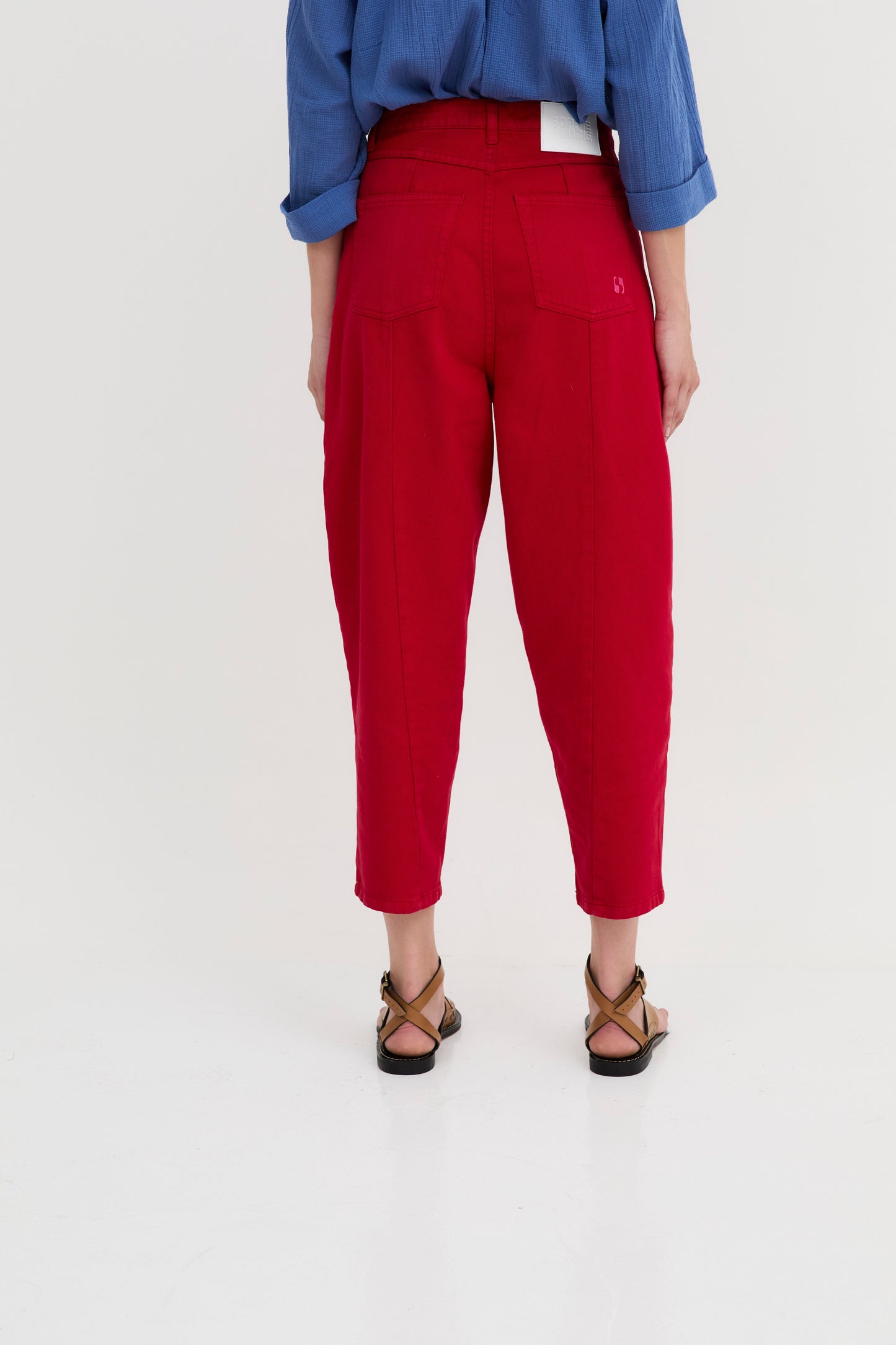 MALIBU RED TWILL JEANS