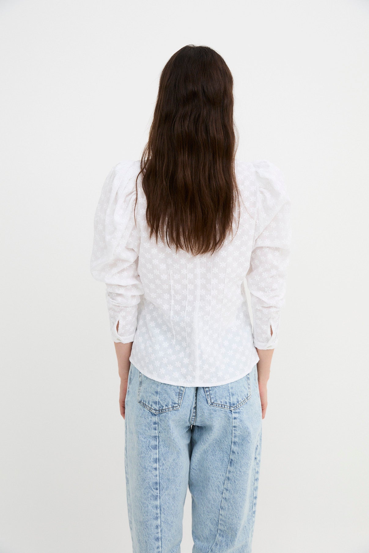 BLUSA KATE FLOR BLANCO