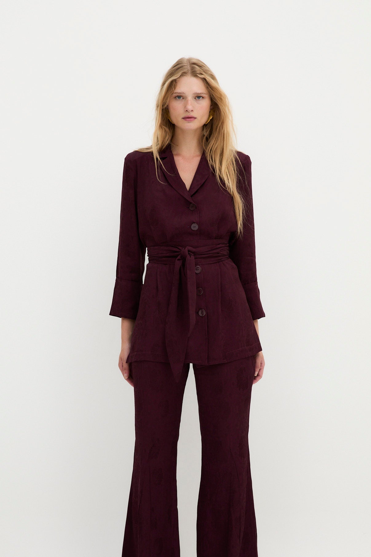 TOTAL LOOK LION JCQ RETRO BURGUNDY