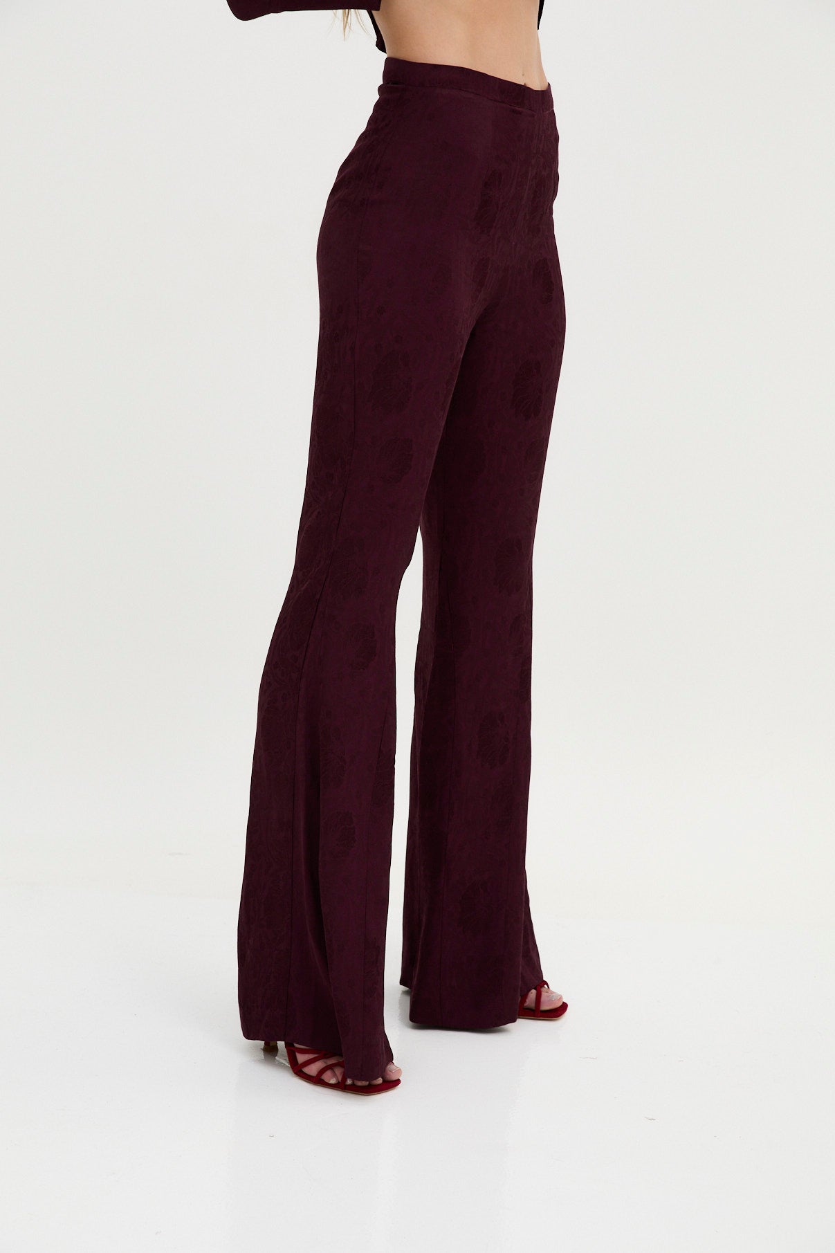 PANTALÓN SIRIN JCQ RETRO BURGUNDY