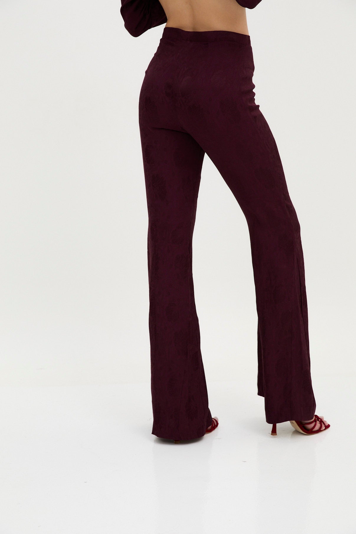 PANTALÓN SIRIN JCQ RETRO BURGUNDY