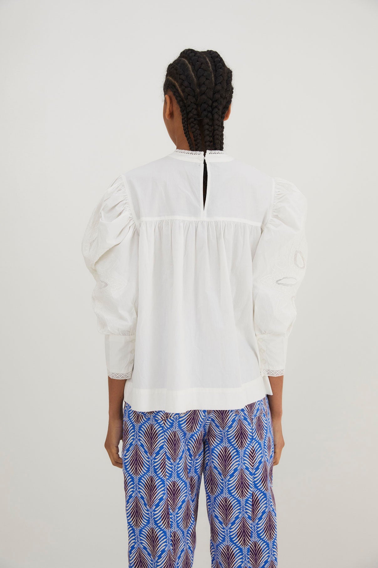 BLUSA JAIPUR POPELIN BLANCO