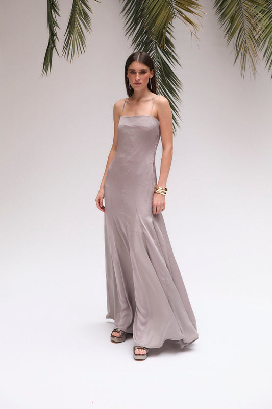 VESTIDO CORINTIA SETBON GRIS