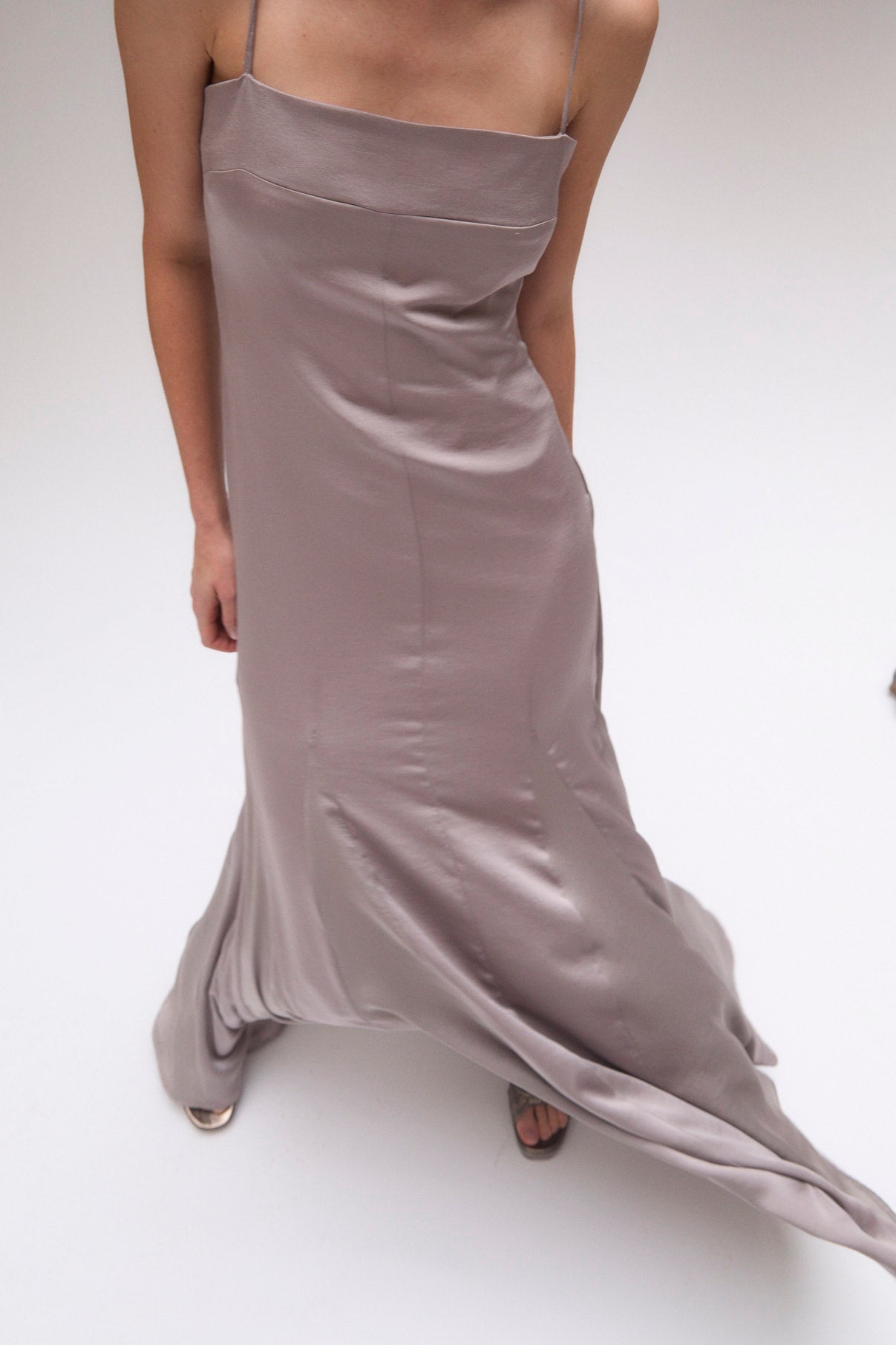 VESTIDO CORINTIA SETBON GRIS