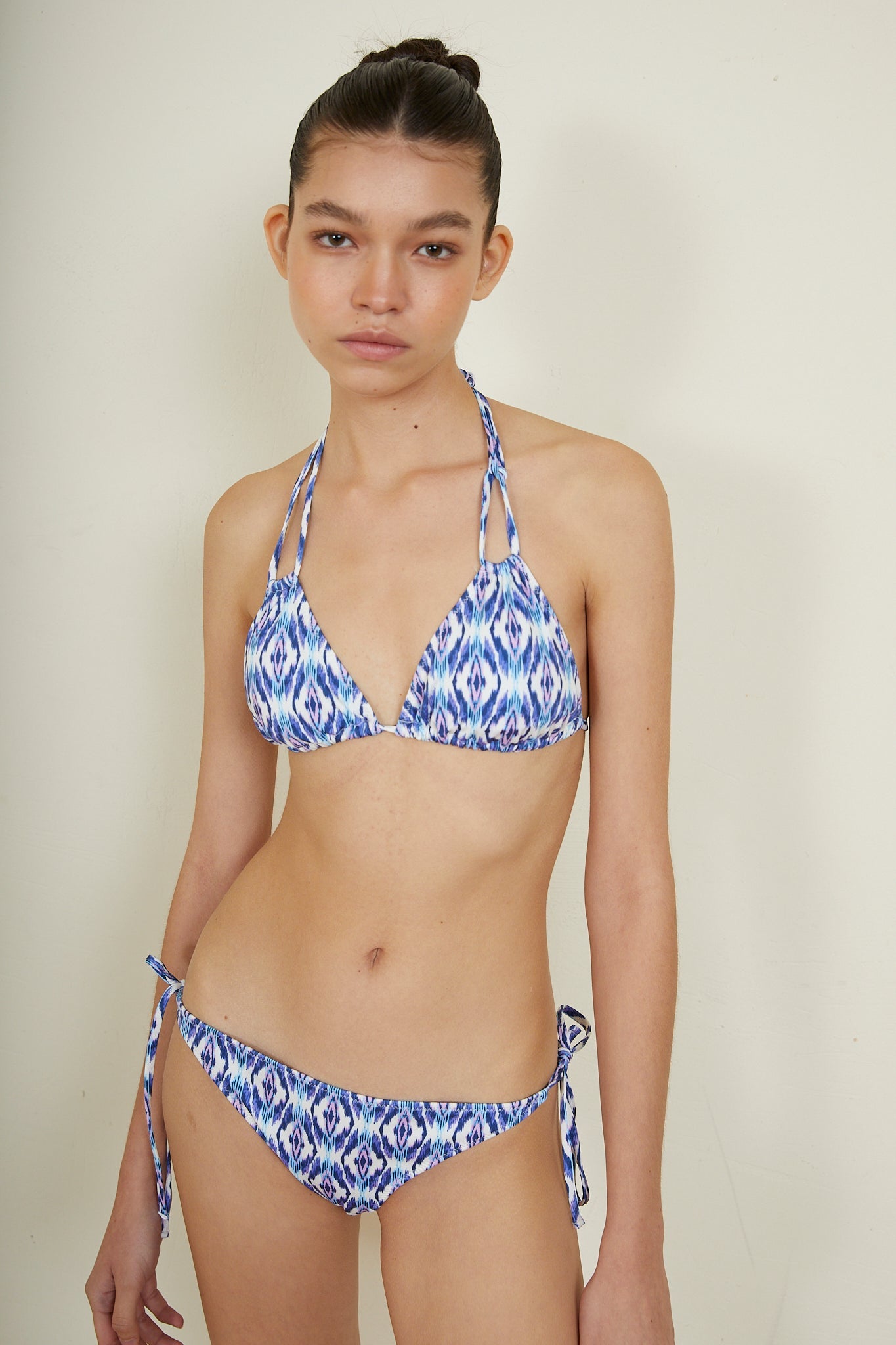 TOP VICKY MINI IKAT AZUL