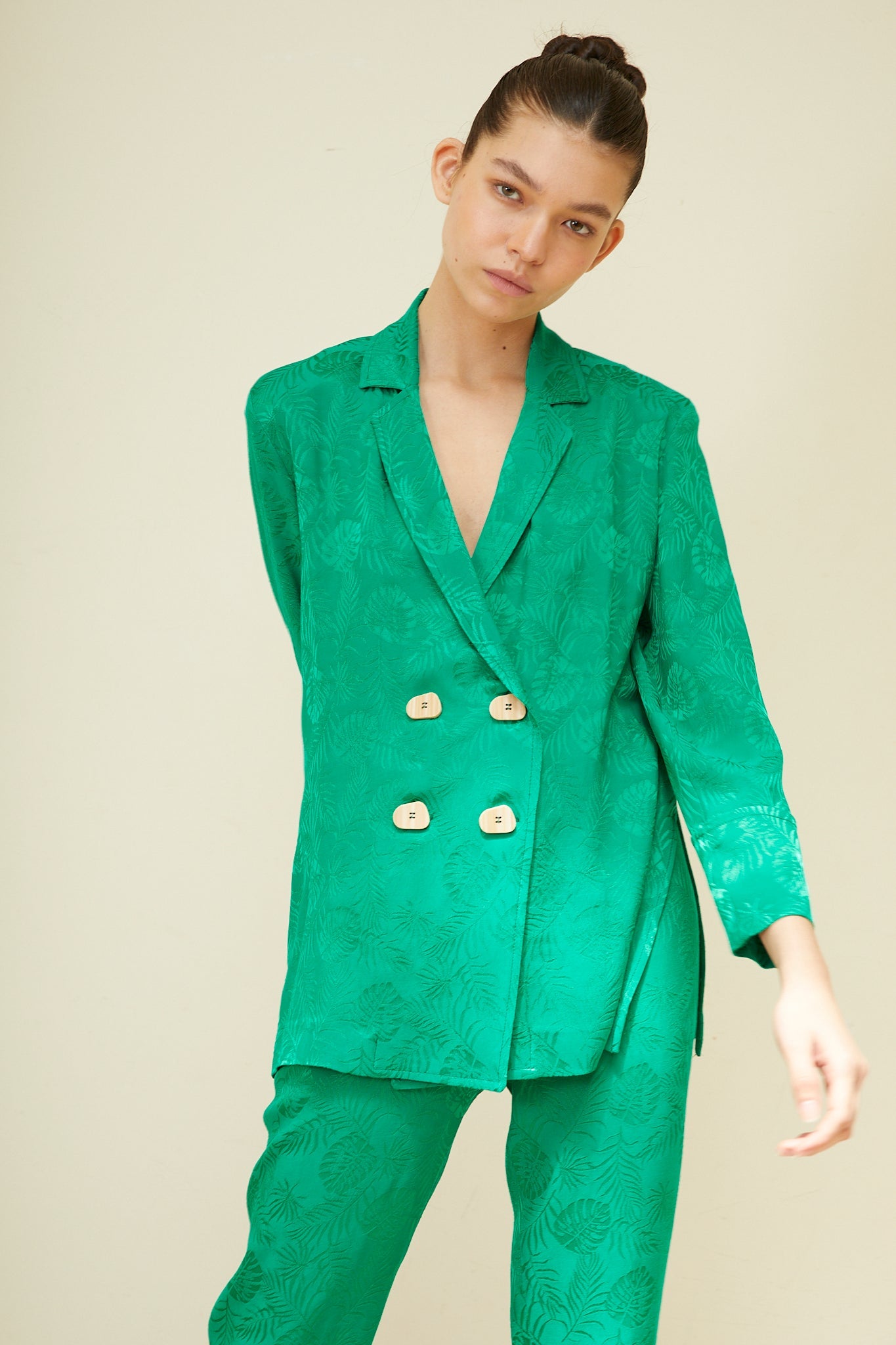 CHAQUETA ICON PALMAS MENTA