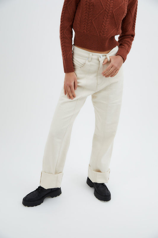 90'S RAW TWILL JEANS