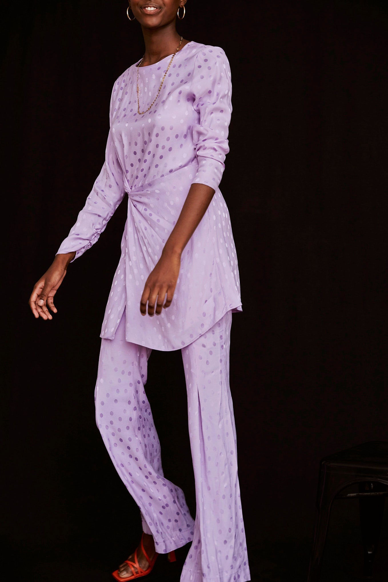 LILAC KNOT TUNIC