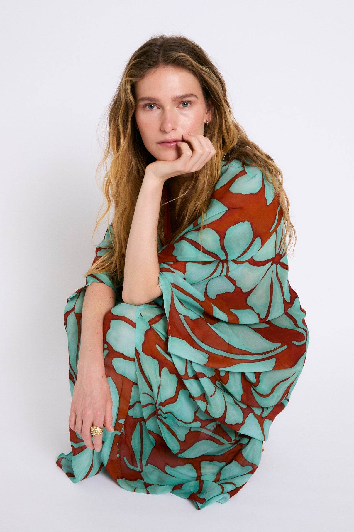 VERO FIJI TURQUOISE DRESS