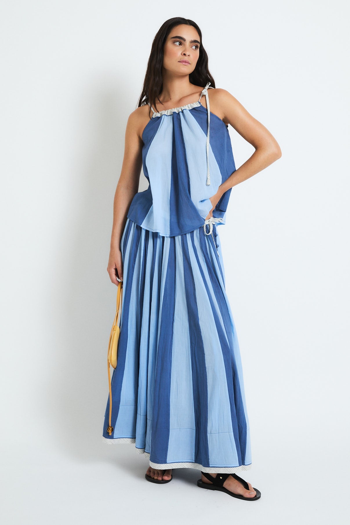 TOTAL LOOK CIRCO VOILE AZUL