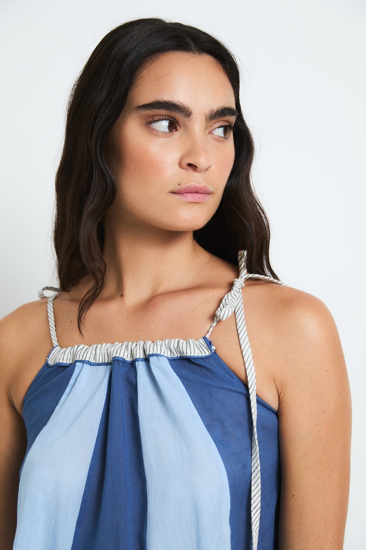 TOTAL LOOK CIRCO VOILE AZUL