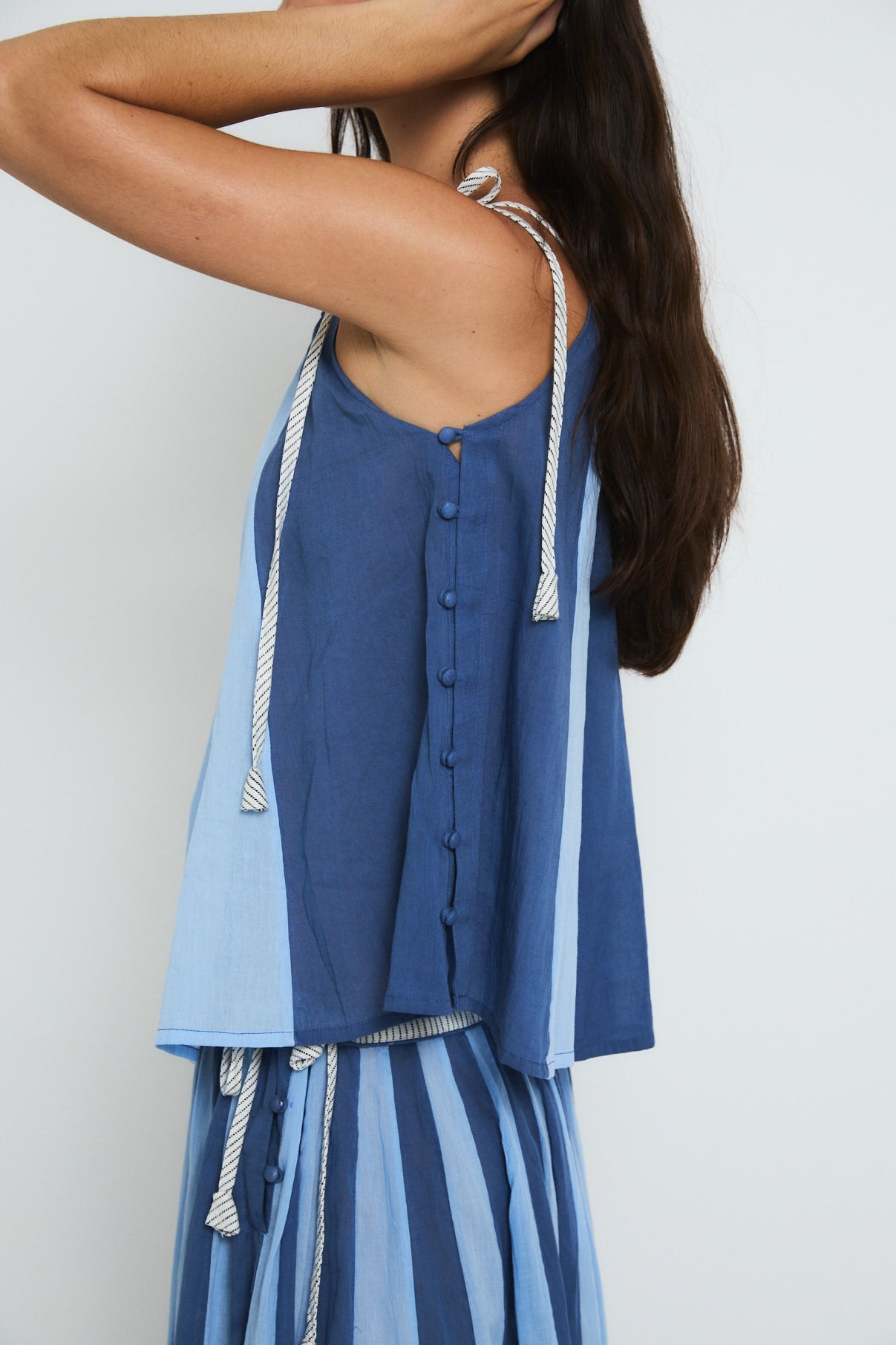 TOTAL LOOK CIRCO VOILE AZUL