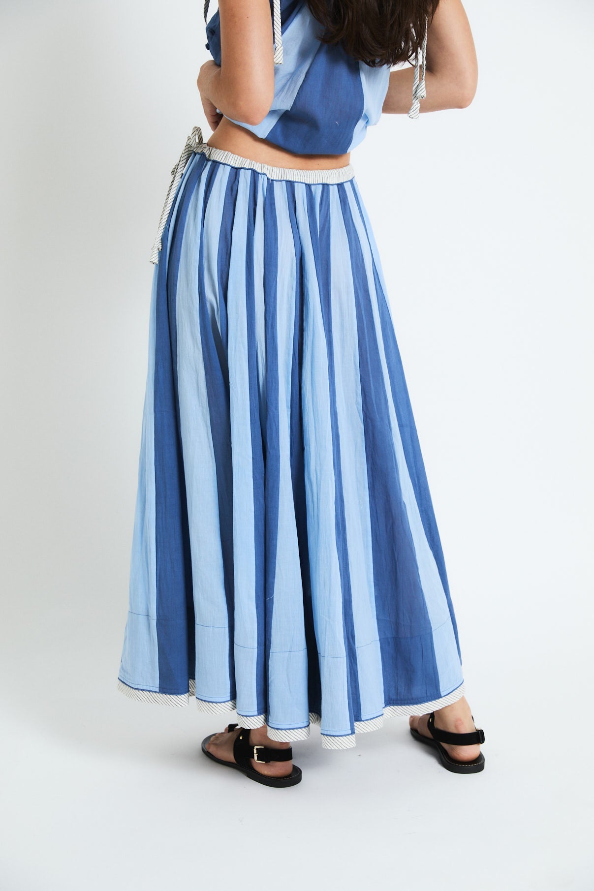 TOTAL LOOK CIRCO VOILE AZUL