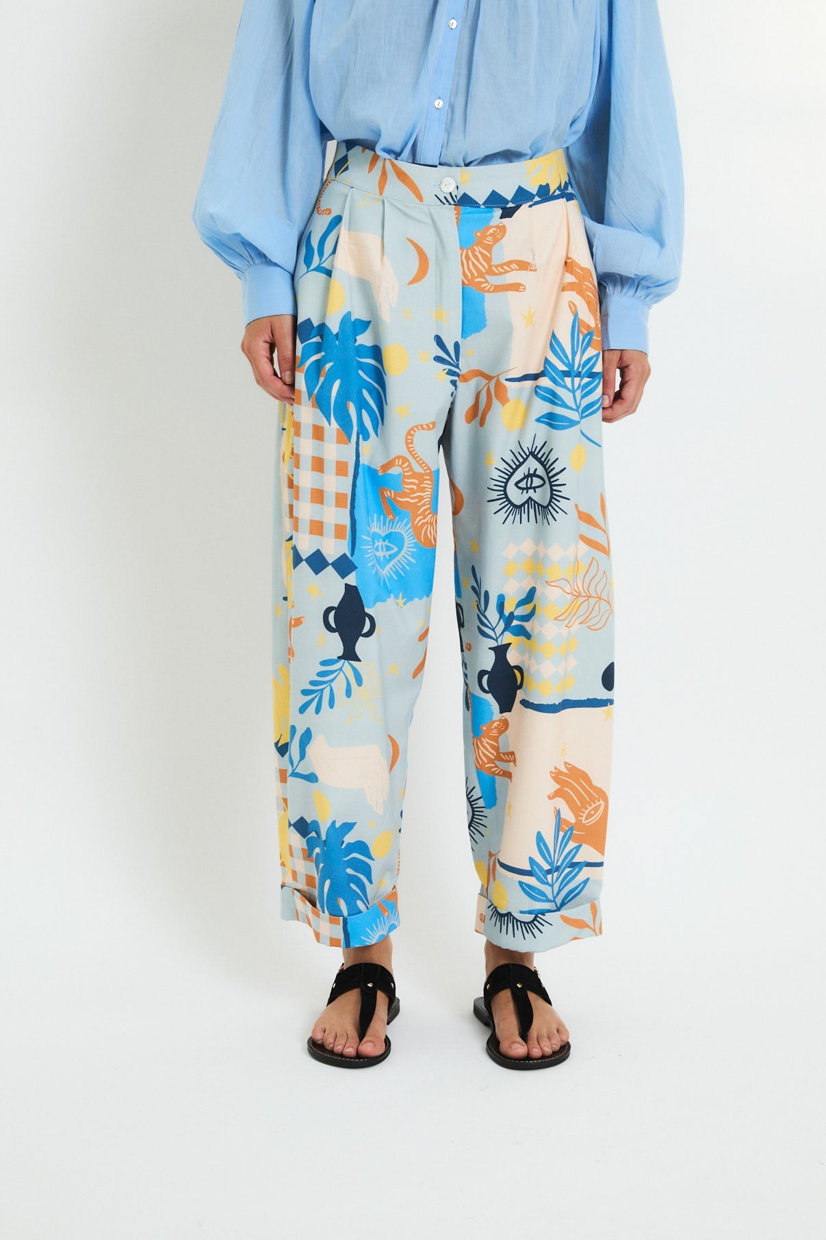 PANTALON MAR BEACH AZUL