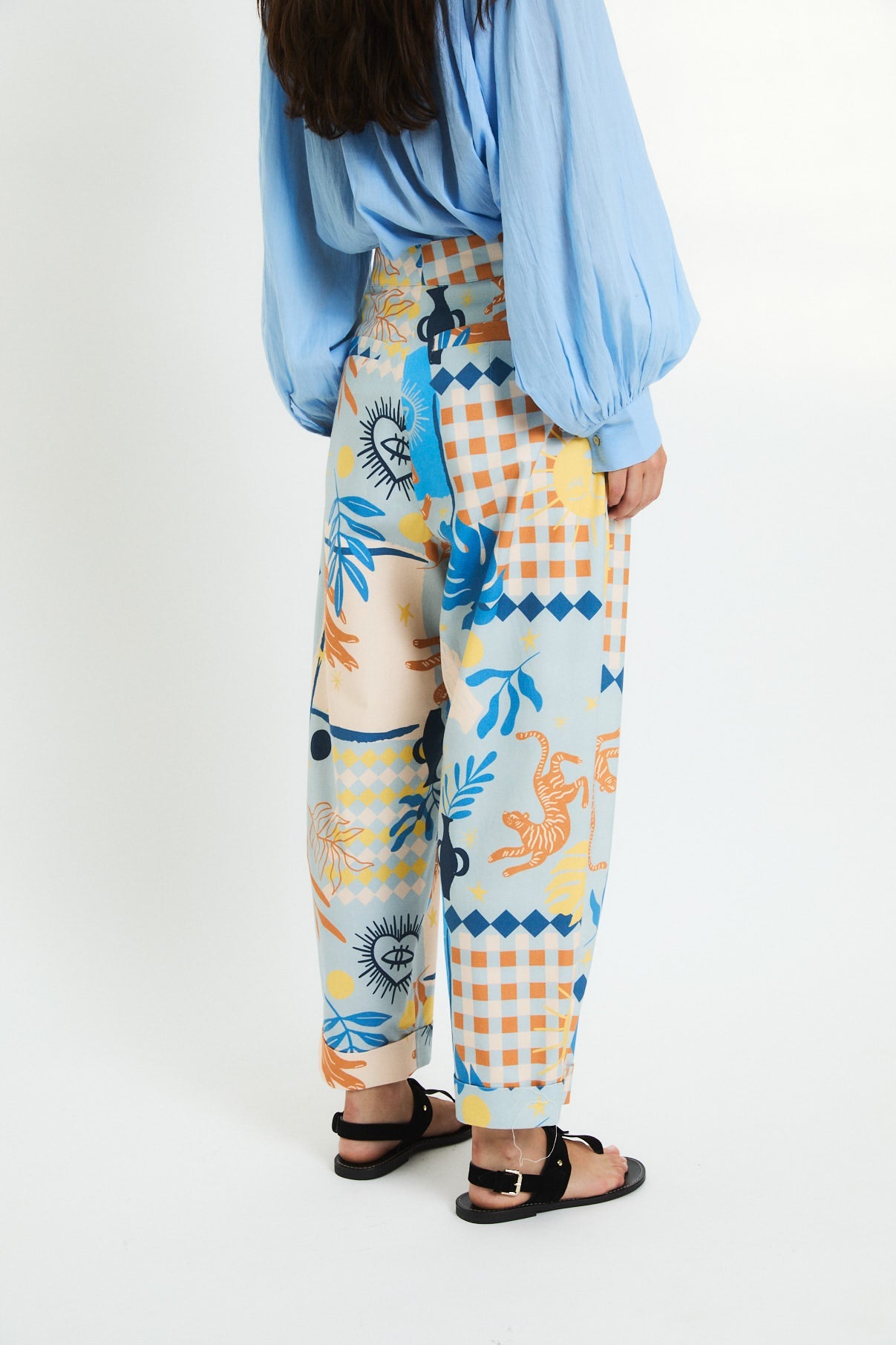 PANTALON MAR BEACH AZUL