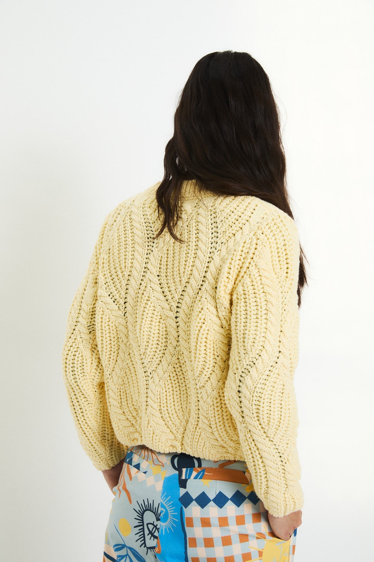 LOUISIANA YELLOW KNIT JACKET