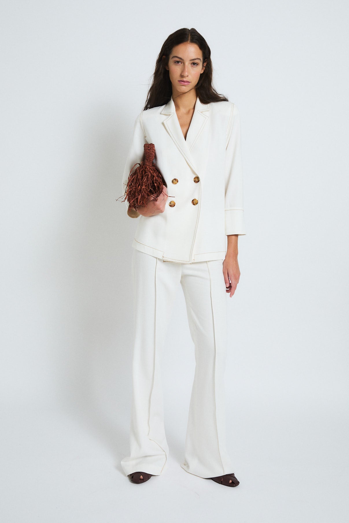 CHAQUETA ICON TENCEL CRUDO