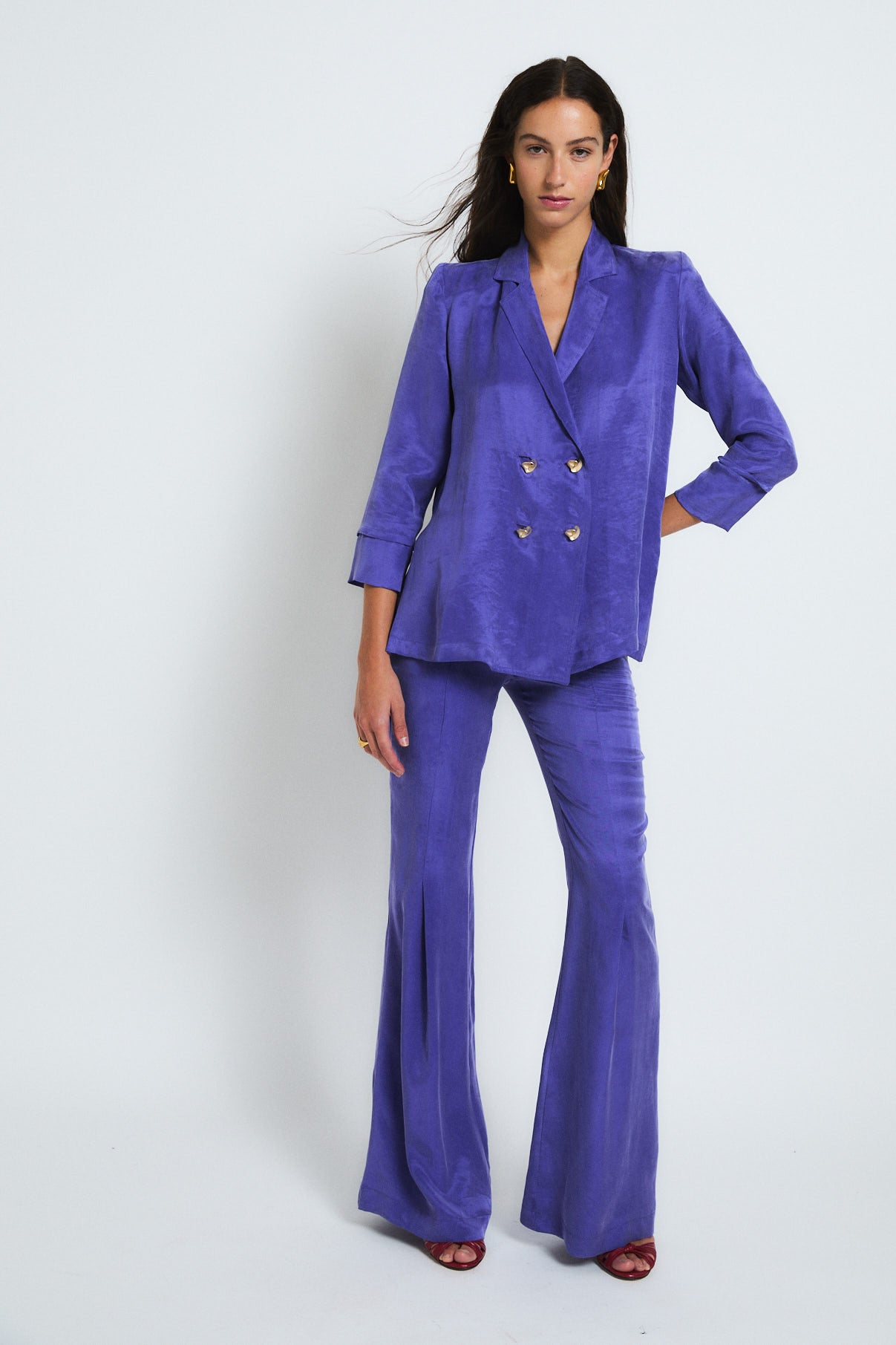 TOTAL LOOK ICON CUPRO MORADO