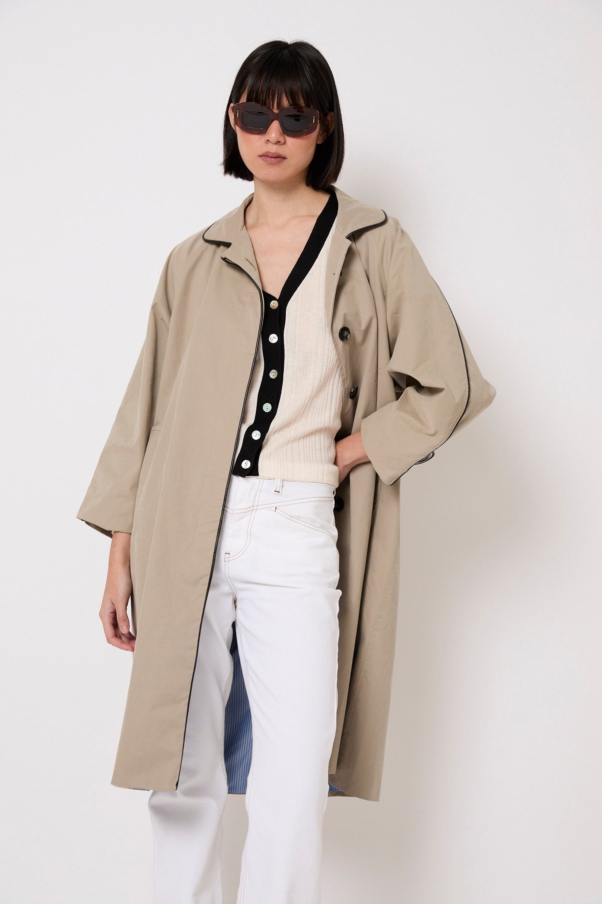 GABARDINA RIVETE OVER LLUVIA TOPO