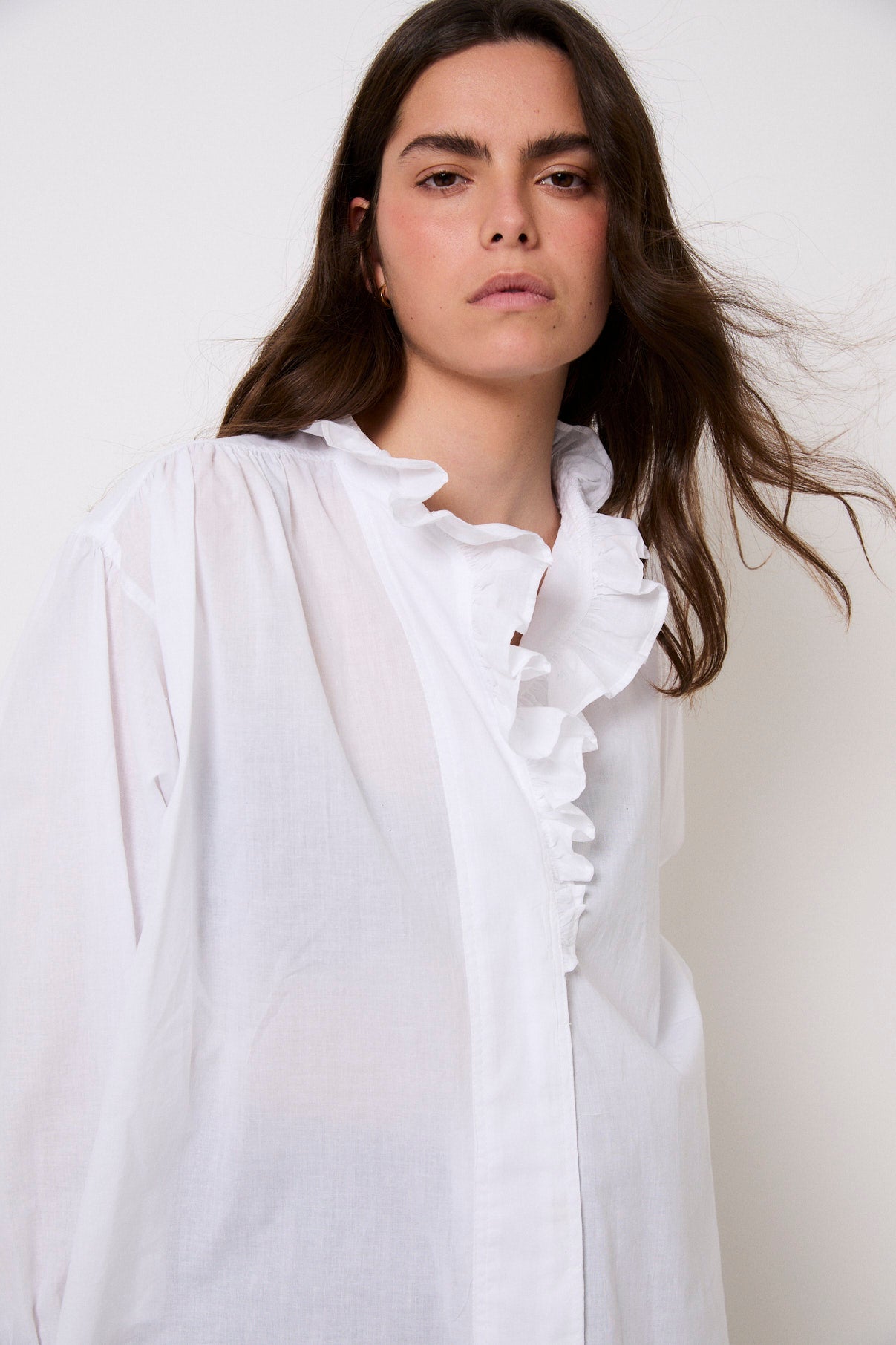 BLUSA MARIBEL VOILE BLANCO