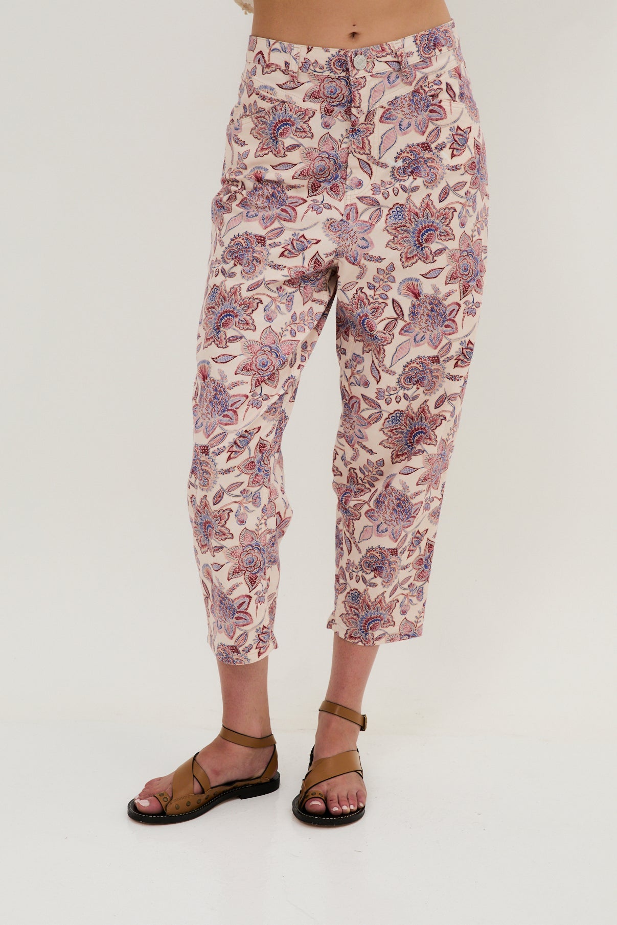 RAW PORCELAIN CORSET JEANS