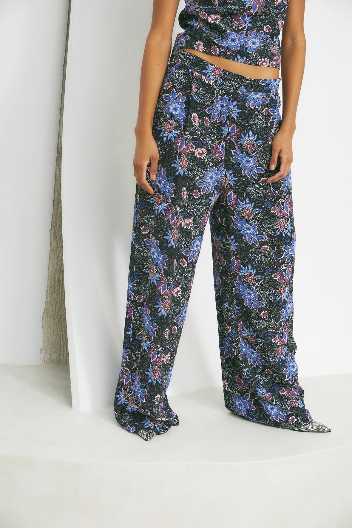 PANTALON WOODY FLOR CHINESCA