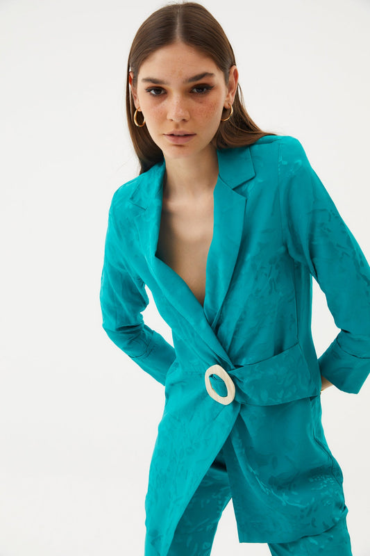 TURQUOISE BRANCH BANON JACKET