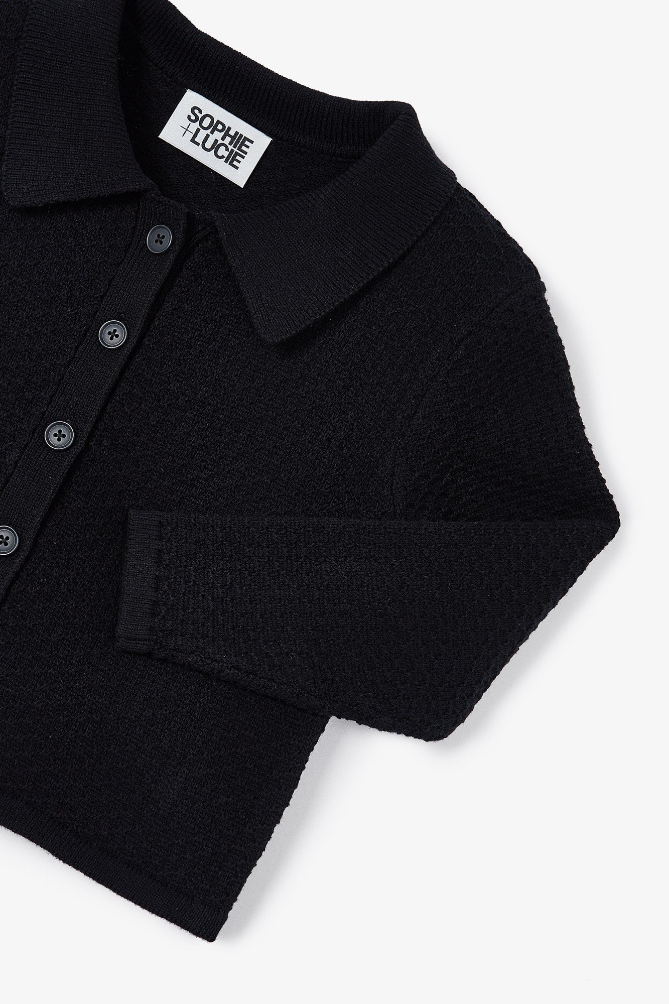 ANTONIA BLACK KNIT JACKET