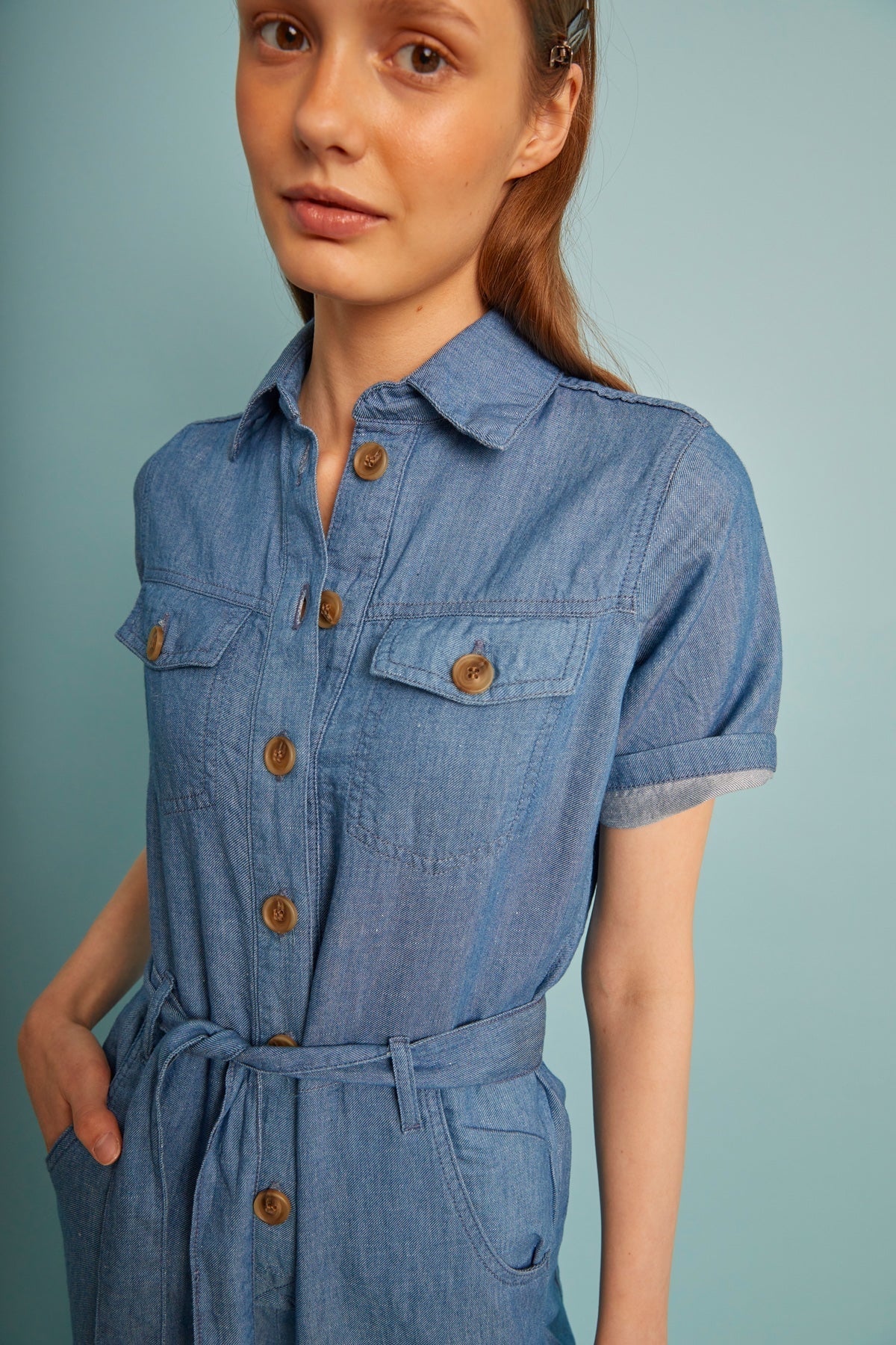 CHARLIE TENCEL JUMPSUIT