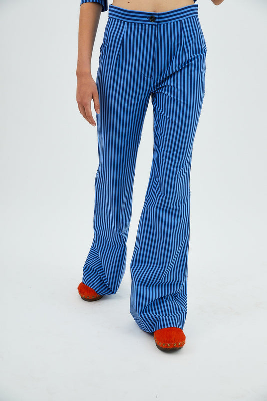 PANTALON OCHENTA RAYA BICOLOR