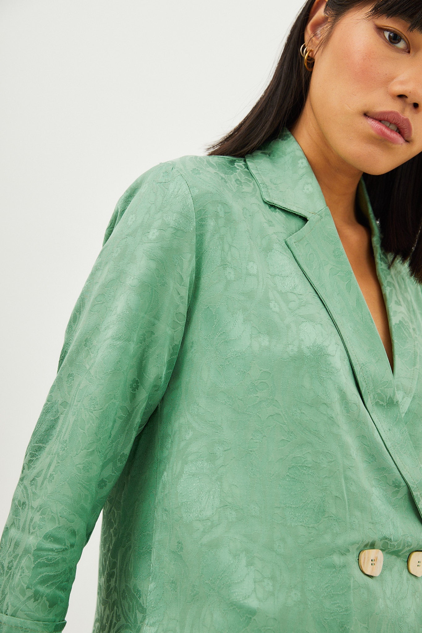 CHAQUETA BOTONES RETRO JADE