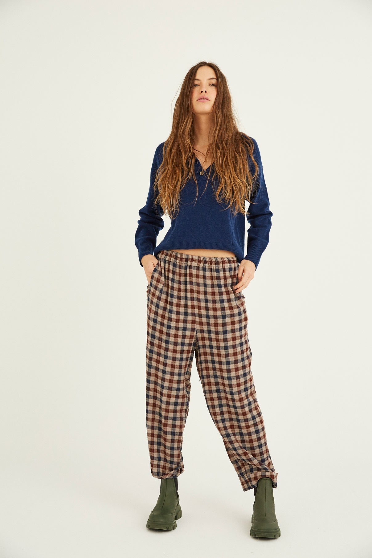 PANTALON SUSAN VICHY-RUSTICO