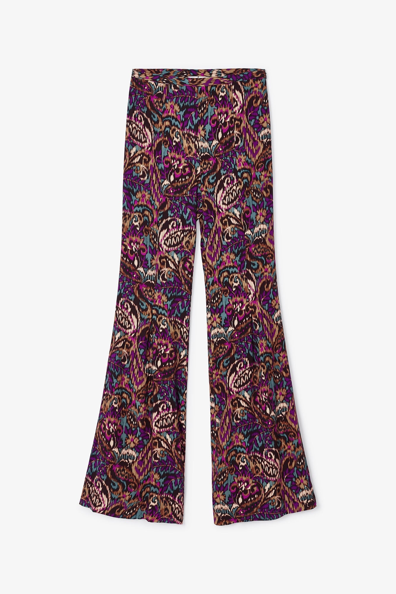 PANTALON PLIEGUE FLOR IKAT