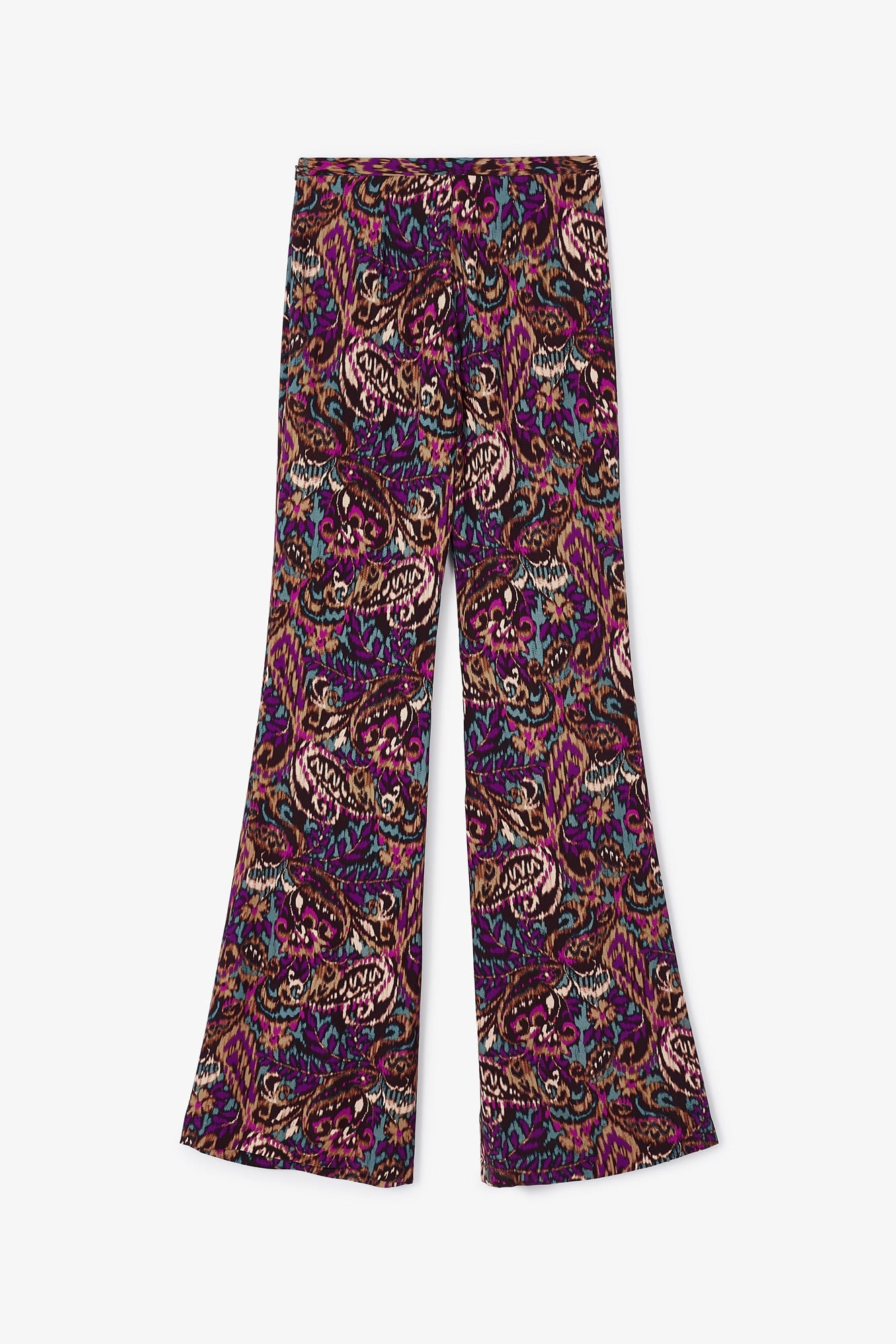 PANTALON PLIEGUE FLOR IKAT