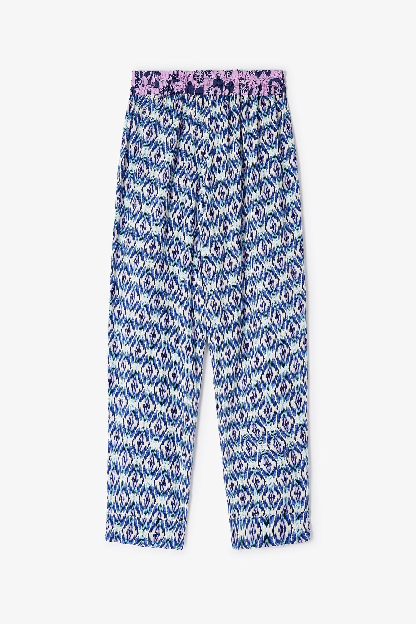 PANTALÓN SUSANITA MINI IKAT VIS AZUL