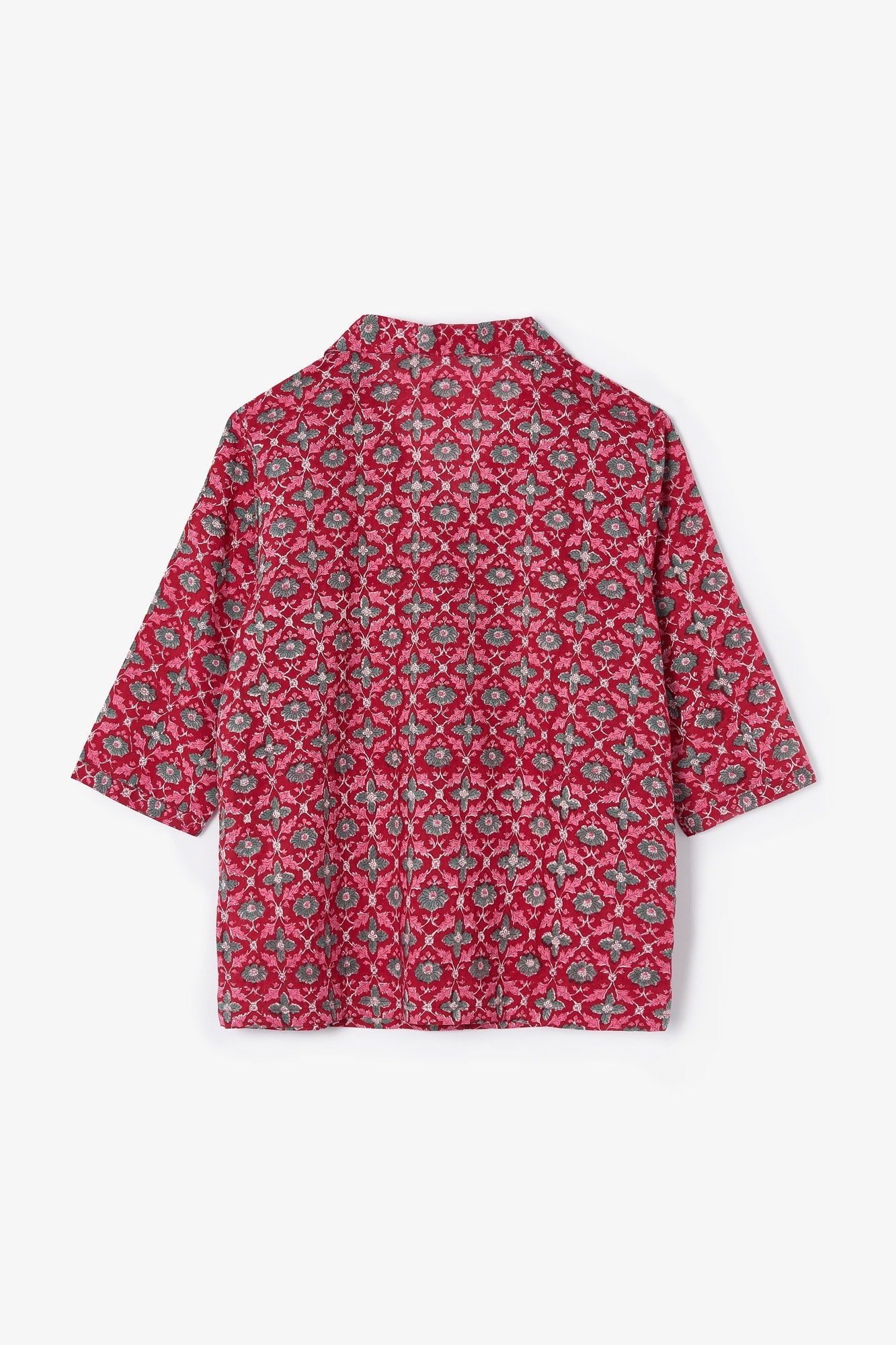 BLUSA TRABILLA DELHI ROJO