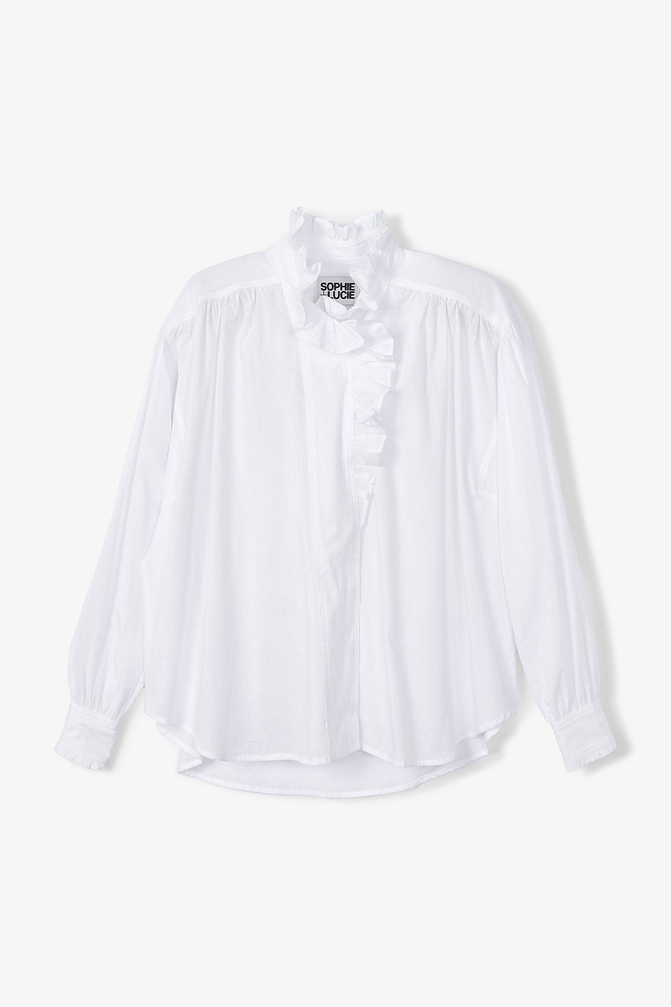 BLUSA MARIBEL VOILE BLANCO