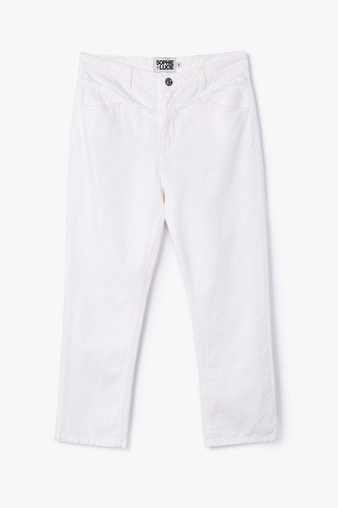 VENICE ECRU TWILL JEANS