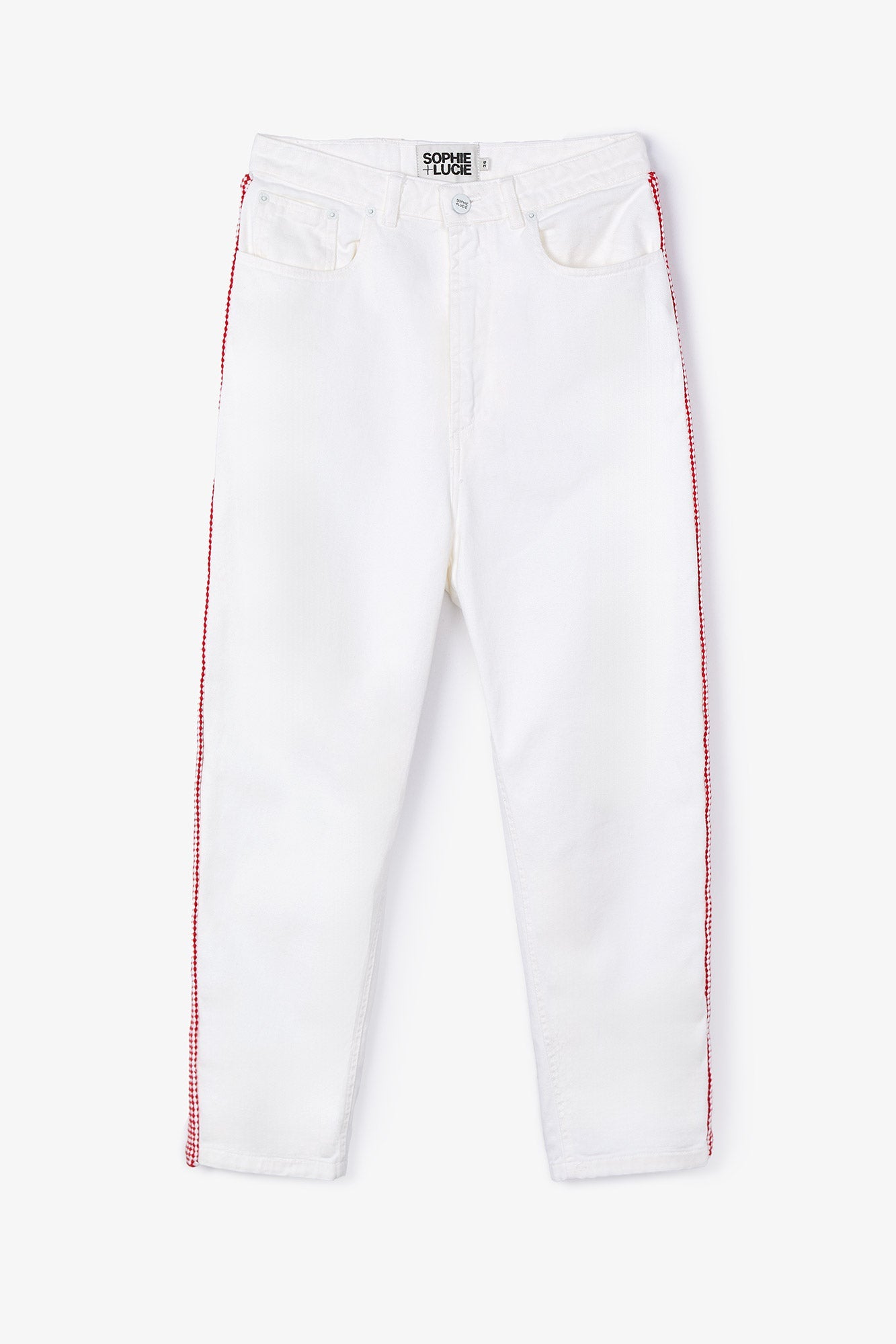 LUCCI JEANS RAW TRIMMINGS