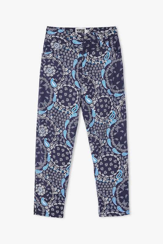JEANS CORSE BANDANA AZUL
