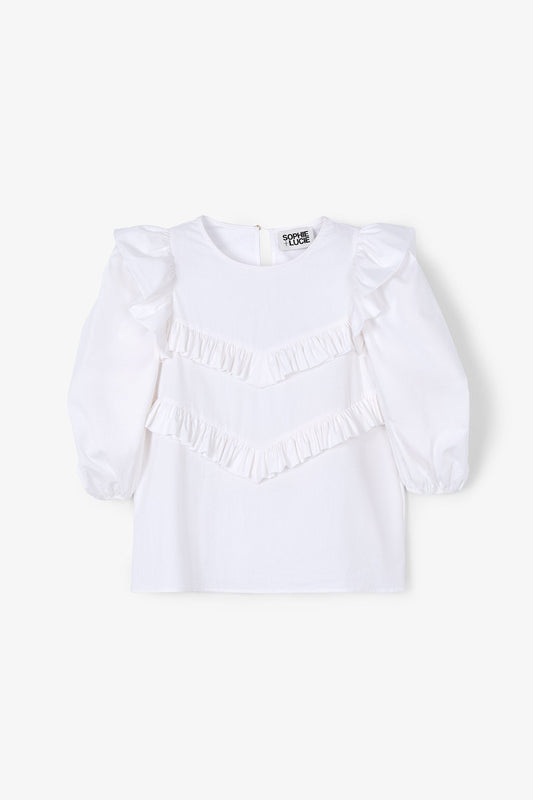 BLUSA OAISY POPELIN BLANCO