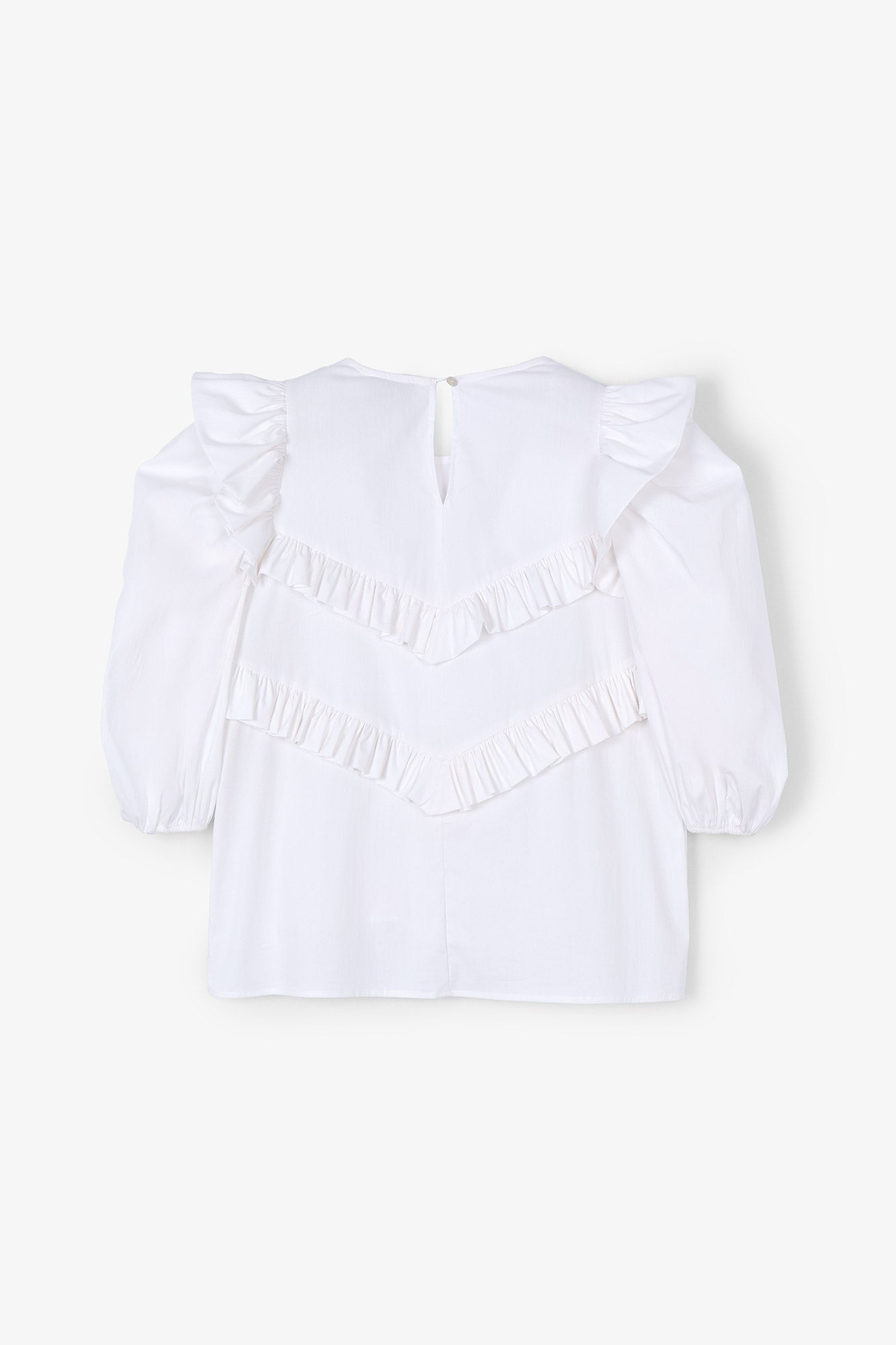 BLUSA OAISY POPELIN BLANCO