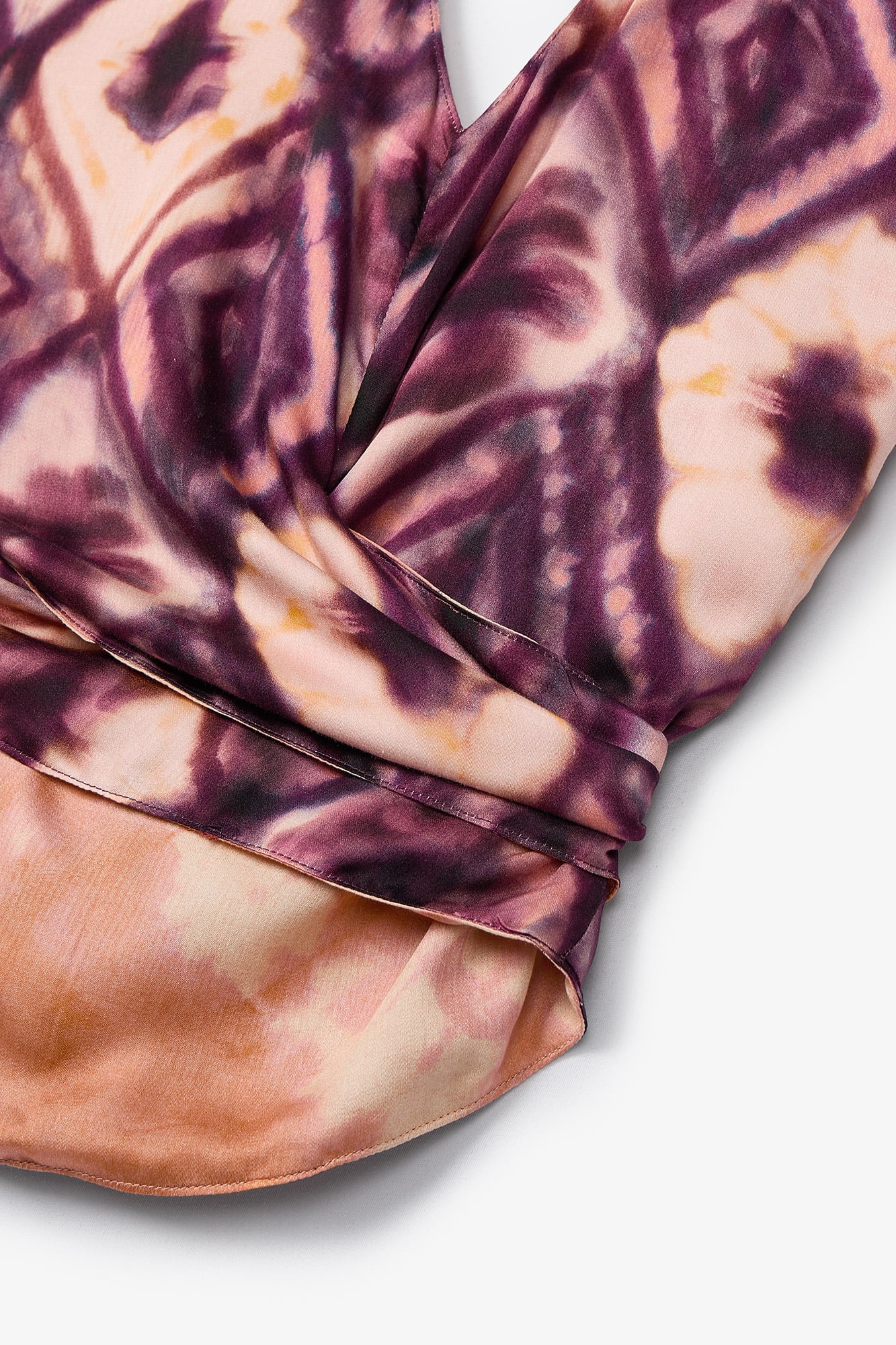 TOTAL LOOK REVERSIBLE TIE DYE MORADO