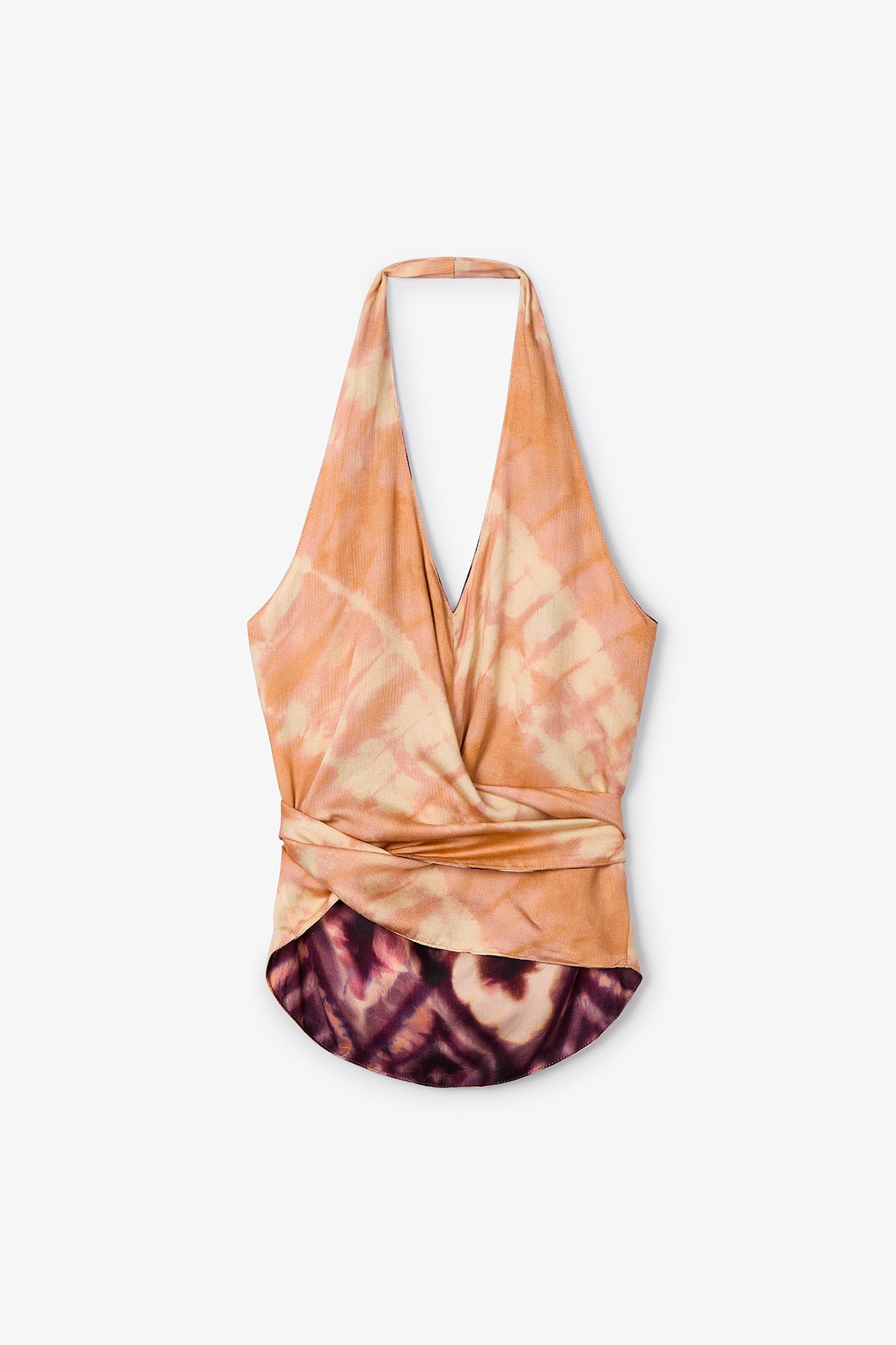 TOTAL LOOK REVERSIBLE TIE DYE MORADO