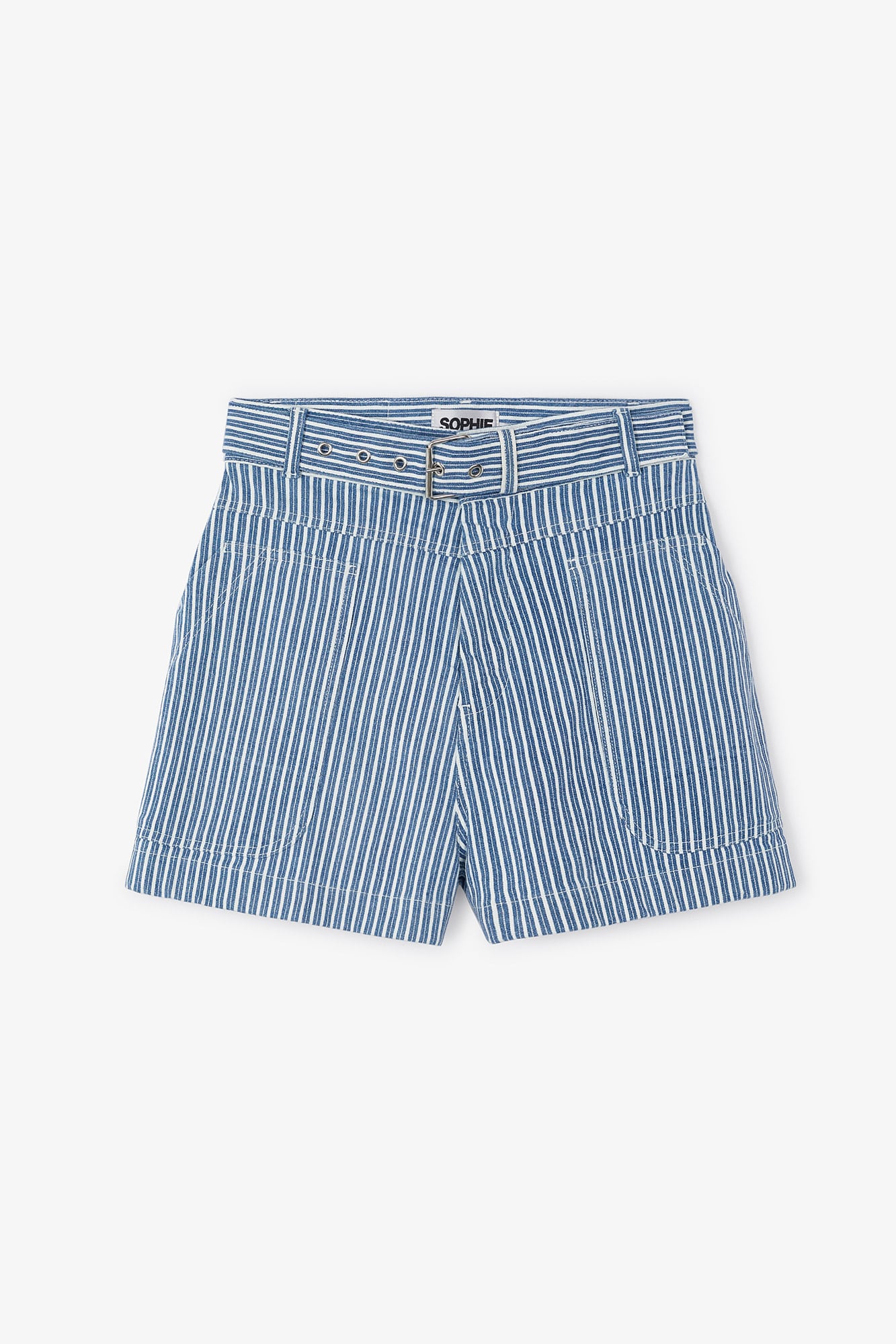 SHORT LUCIA RAYAS AZUL