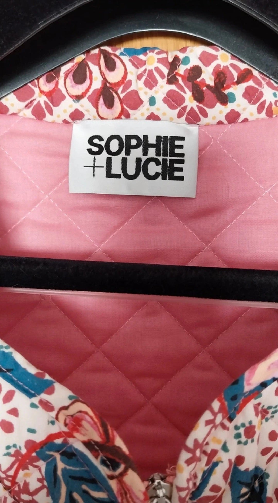 CHALECO JULIETA PATCH GUINDA